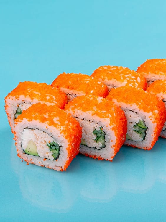 Калифорния с крабом